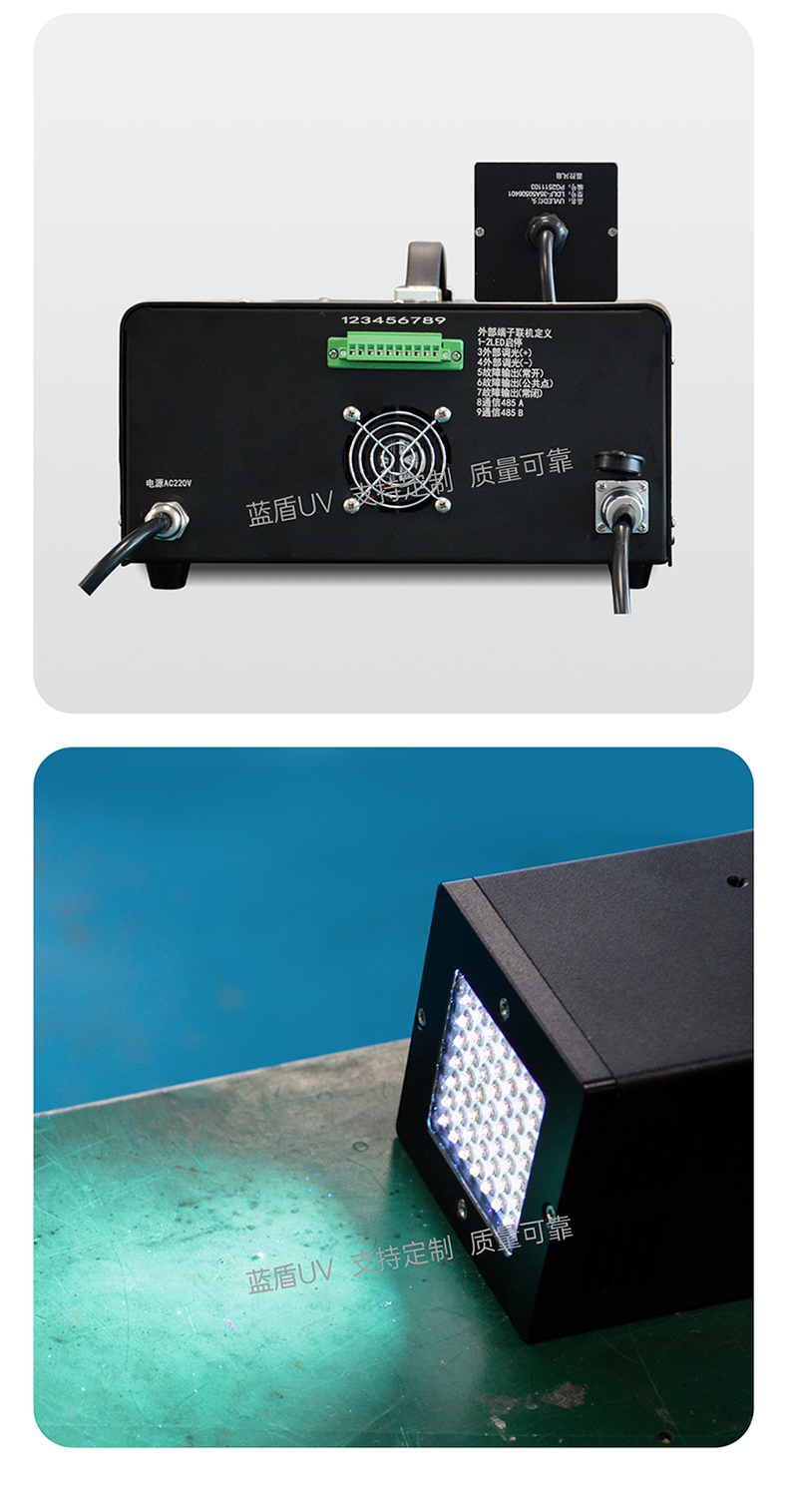 乔丹—独立电控50x50面光源365nm风冷UVLED固化灯P-5050详情页_05.jpg